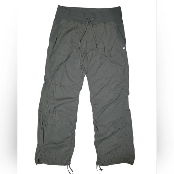 Lululemon Studio Pant Fatigue Green Size 12 - Picture 3 of 10